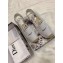 Dior Granville and Embroidered Cotton Lace-up Espadrilles Sandals White 2020