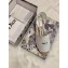 Dior Granville and Embroidered Cotton Lace-up Espadrilles Sandals White 2020