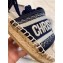 Dior Granville and Embroidered Cotton Lace-up Espadrilles Flat Sandals Dark Blue 2020