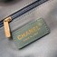 Chanel Striped Deauville Small Shopping Bag A67001 Turquoise Green 2020