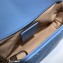 Gucci Leather GG Marmont Super Mini Shoulder Bag 476433 Pastel Blue 2020