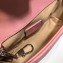 Gucci Leather GG Marmont Super Mini Shoulder Bag 476433 Pastel Pink 2020