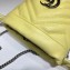 Gucci Leather GG Marmont Double G Mini Bucket Bag 575163 Pastel Yellow 2020
