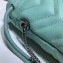 Gucci Leather GG Marmont Double G Mini Bucket Bag 575163 Pastel Green 2020