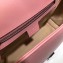 Gucci Leather GG Marmont Small Top Handle Bag 498110 Pastel Pink 2020