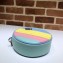 Gucci Leather GG Marmont Mini Round Shoulder Bag 550154 Multicolored Pastel 2020