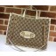 Gucci 1955 Horsebit Medium Tote Bag 621144 GG Canvas White 2020