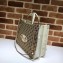 Gucci 1955 Horsebit Medium Tote Bag 621144 GG Canvas White 2020