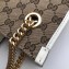 Gucci 1955 Horsebit Medium Tote Bag 621144 GG Canvas White 2020