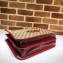 Gucci 1955 Horsebit Medium Tote Bag 621144 GG Canvas Red 2020