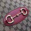 Gucci 1955 Horsebit Medium Tote Bag 621144 GG Canvas Red 2020