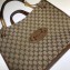 Gucci 1955 Horsebit Large Tote Bag 623695 GG Canvas Brown 2020