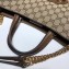 Gucci 1955 Horsebit Large Tote Bag 623695 GG Canvas Brown 2020