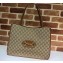 Gucci 1955 Horsebit Medium Tote Bag 623694 GG Canvas Brown 2020