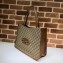 Gucci 1955 Horsebit Medium Tote Bag 623694 GG Canvas Brown 2020