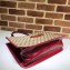 Gucci 1955 Horsebit Medium Tote Bag 623694 GG Canvas Red 2020