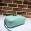 Gucci Leather GG Marmont Small Shoulder Camera Bag 447632 Pastel Green 2020