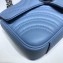 Gucci Leather GG Marmont Mini Shoulder Bag 446744 Pastel Blue 2020