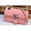 Gucci Leather GG Marmont Mini Shoulder Bag 446744 Pastel Pink 2020