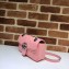Gucci Leather GG Marmont Mini Shoulder Bag 446744 Pastel Pink 2020