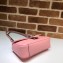 Gucci Leather GG Marmont Mini Shoulder Bag 446744 Pastel Pink 2020