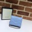 Gucci Leather GG Marmont Double G Mini Chain Bag Wallet 625693 Pastel Blue 2020