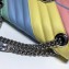 Gucci Leather GG Marmont Small Shoulder Bag 443497 Multicolored Pastel 2020