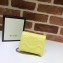Gucci Leather GG Marmont Double G Mini Chain Bag Wallet 625693 Pastel Yellow 2020