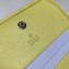 Gucci Leather GG Marmont Double G Mini Chain Bag Wallet 625693 Pastel Yellow 2020