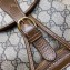 Gucci 1955 Horsebit Backpack Bag 620849 GG Canvas Brown 2020