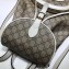 Gucci 1955 Horsebit Backpack Bag 620849 GG Canvas White 2020