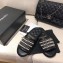 Chanel Chain and Pearl Mules Slipper Sandals Black 2020