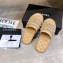 Chanel Chain and Pearl Mules Slipper Sandals Beige 2020