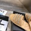 Chanel Chain and Pearl Mules Slipper Sandals Beige 2020