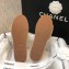 Chanel CC Logo Mules Slipper Sandals Beige Runway 2020