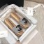 Chanel CC Logo Mules Slipper Sandals Gray Runway 2020