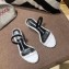 Alexander Wang Nova Crystal PVC Heel Sandals White 2020