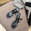 Alexander Wang Nova Crystal PVC Heel Sandals Black 2020