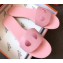 Hermes Lisboa Slipper Sandals Pink