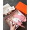 Hermes Lisboa Slipper Sandals Pink