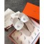 Hermes Lisboa Slipper Sandals White