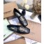 Burberry Monogram Motif Leather Loafers Black 2020