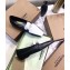 Burberry Monogram Motif Leather Loafers White/Black 2020