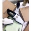 Burberry Monogram Motif Leather Loafers White/Black 2020