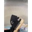 Dior Granville Oblique Embroidered Cotton Lace-up Espadrilles Sandals Black 2020