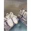 Dior Granville Oblique Embroidered Cotton Lace-up Espadrilles Sandals White 2020