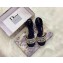 Dior Granville Embroidered Cotton Wedge Lace-up Espadrilles Dark Blue 2020