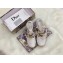 Dior Granville Embroidered Cotton Wedge Lace-up Espadrilles White 2020