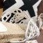 Hermes Ancone Espadrilles Slipper Sandals White 2020