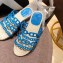Hermes Ancone Espadrilles Slipper Sandals Blue 2020